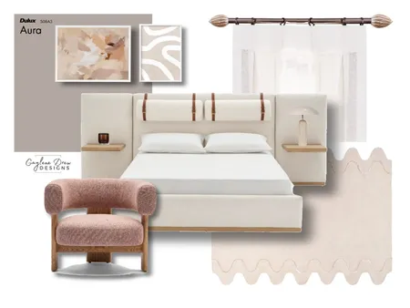 Romantic bedroom Interior Design Mood Board by Gaylene Drew Designs on Style Sourcebook