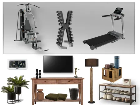 Gym Interior Design Mood Board by Tablelands Interior Design on Style Sourcebook