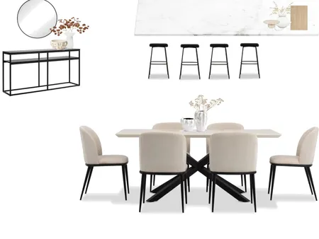 chez dining Interior Design Mood Board by Meraki Interiors on Style Sourcebook