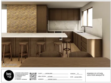 KITCHEN RENDER Interior Design Mood Board by Toni and Co on Style Sourcebook