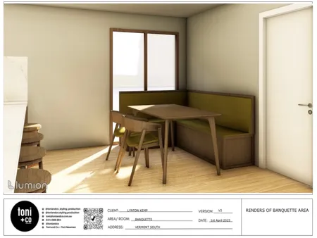 KITCHEN RENDER Interior Design Mood Board by Toni and Co on Style Sourcebook