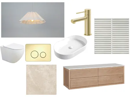 Downstairs powder room Interior Design Mood Board by Simonkeeva@gmail.com on Style Sourcebook