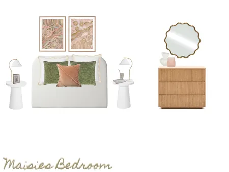Maisies Bedroom Interior Design Mood Board by libbyn on Style Sourcebook