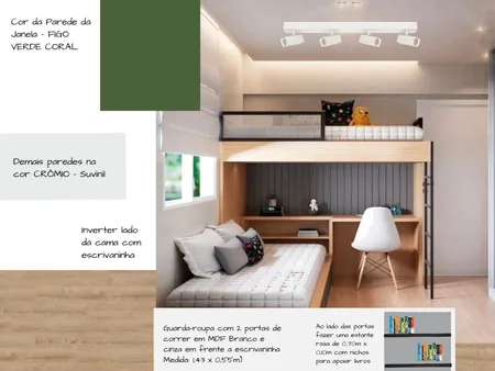 Dorm Meninos Jeilza Interior Design Mood Board by Tamiris on Style Sourcebook