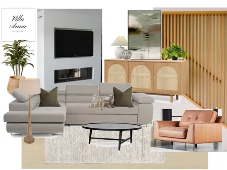 Maralinga place, family room concept three Interior Design Mood Board by Villa Anna Interiors on Style Sourcebook