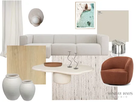 Mediterranean Living Interior Design Mood Board by Sunday Haus Studio on Style Sourcebook