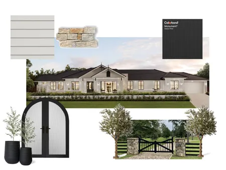 New House exterior Interior Design Mood Board by kylie.jk95@gmail.com on Style Sourcebook