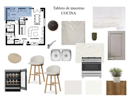 tablero de muestras cocina Interior Design Mood Board by anukabrass on Style Sourcebook