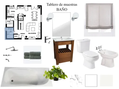 tablero de muestras baño Interior Design Mood Board by anukabrass on Style Sourcebook