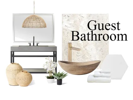 Guest Bathroom Interior Design Mood Board by layoung10 on Style Sourcebook