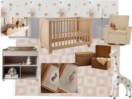 Girl Nursery Interior Design Mood Board by valentinang on Style Sourcebook