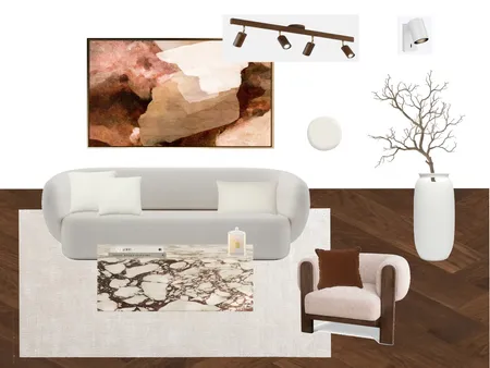 Mahogany Moment Sample Board Interior Design Mood Board by Jaspa_Interior on Style Sourcebook