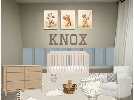KNOX NURSERY south wall Interior Design Mood Board by AlexaWhitehurst on Style Sourcebook