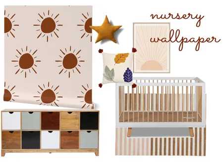 boho nursery Interior Design Mood Board by anelas design studio on Style Sourcebook