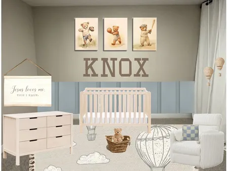 KNOX NURSERY south wall Interior Design Mood Board by AlexaWhitehurst on Style Sourcebook