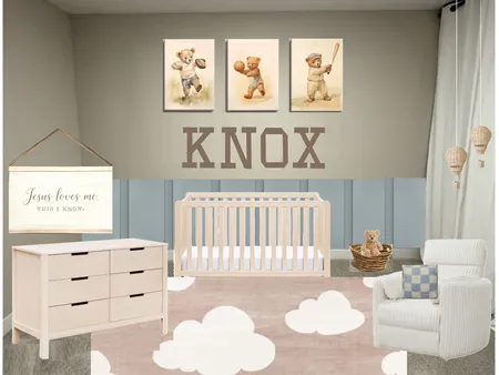 KNOX NURSERY south wall Interior Design Mood Board by AlexaWhitehurst on Style Sourcebook