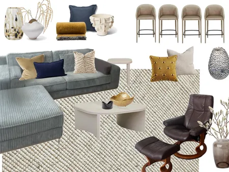 lyn - living - concept two Interior Design Mood Board by Meraki Interiors on Style Sourcebook