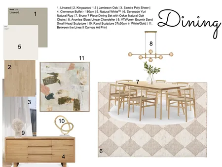 Dining Interior Design Mood Board by HannahLBullen on Style Sourcebook