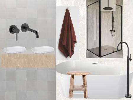 Master Ensuite Interior Design Mood Board by Wabi sabi haus on Style Sourcebook