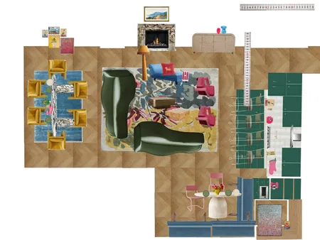 Great Room Space Planning Scale Interior Design Mood Board by dl2407 on Style Sourcebook