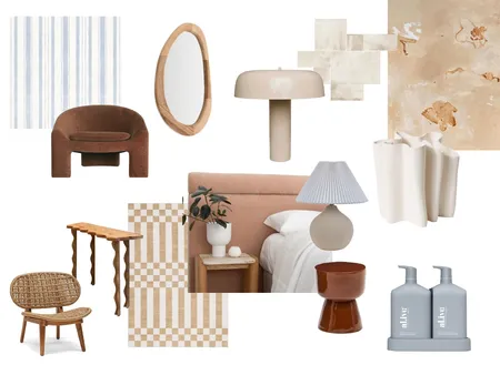Coastal AirBnb Concept 1 Interior Design Mood Board by Wholesome by Design on Style Sourcebook