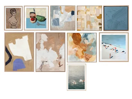 Coastal AirBnb Concept - Art direction Interior Design Mood Board by Wholesome by Design on Style Sourcebook