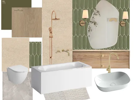 Коллаж санузла Interior Design Mood Board by Iora on Style Sourcebook