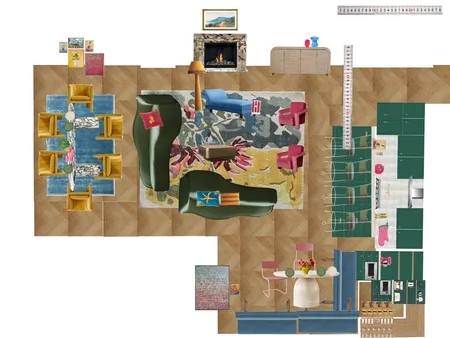 Great Room Space Planning Scale Interior Design Mood Board by dl2407 on Style Sourcebook