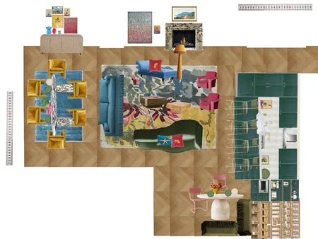 Great Room Space Planning Scale Interior Design Mood Board by dl2407 on Style Sourcebook