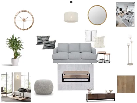 Contemporary Design Style - Living Room Interior Design Mood Board by nya.semu@gmail.com on Style Sourcebook