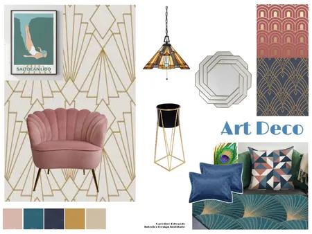 Art Deco design style Interior Design Mood Board by caro_van77 on Style Sourcebook