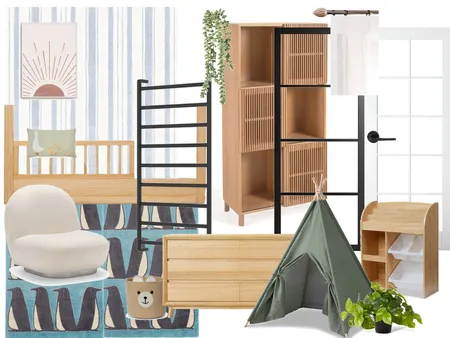 Toddler Room Sample Board Interior Design Mood Board by hbmaria on Style Sourcebook