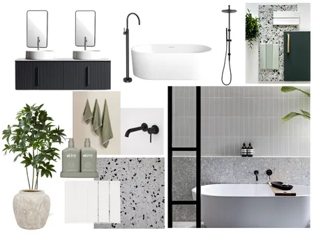 Main Bathroom Interior Design Mood Board by kylie.jk95@gmail.com on Style Sourcebook