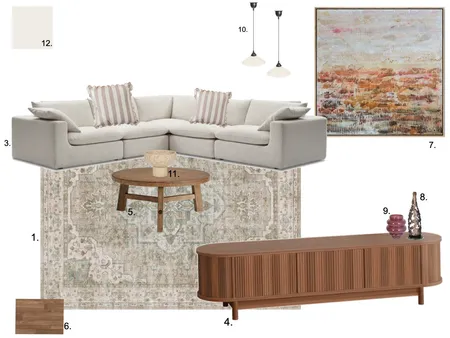 Lounge Room Interior Design Mood Board by Chloe_Reynolds on Style Sourcebook