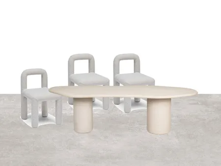 Dining Interior Design Mood Board by dominika@noxdubai.com on Style Sourcebook