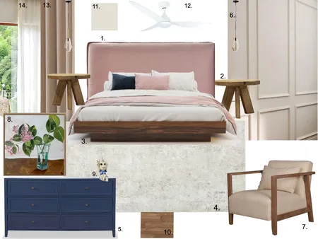 Master Bedroom Sample Board Interior Design Mood Board by Chloe_Reynolds on Style Sourcebook
