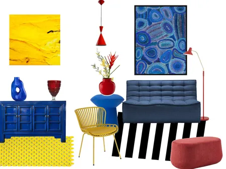 Memphis Interior Design Mood Board by Meleena17 on Style Sourcebook