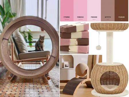 cat house 2 Interior Design Mood Board by DianaxSorokina on Style Sourcebook