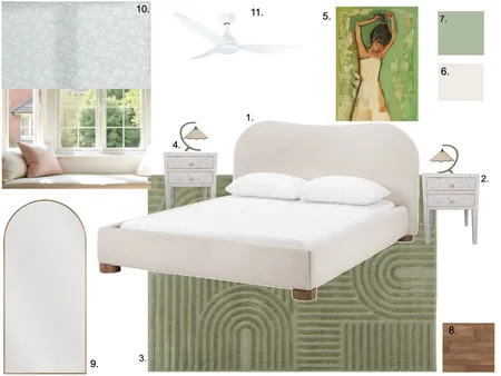 Bed 2 Interior Design Mood Board by Chloe_Reynolds on Style Sourcebook