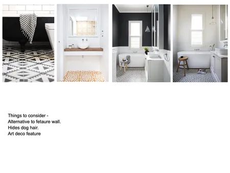 Bathroom - Feature Tile Floors Interior Design Mood Board by Jo Roberts on Style Sourcebook