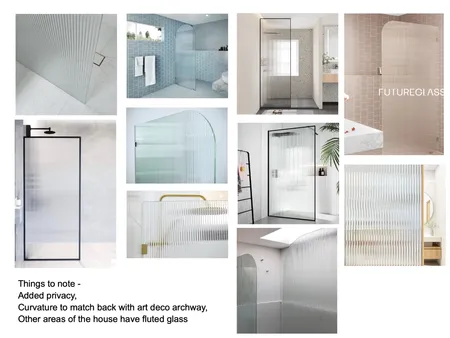 Fluted Glass - Shower Door Interior Design Mood Board by Jo Roberts on Style Sourcebook