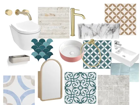 Guest bathroom Interior Design Mood Board by pcarner on Style Sourcebook