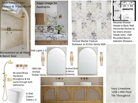 Reid Ensuite Interior Design Mood Board by staged design on Style Sourcebook