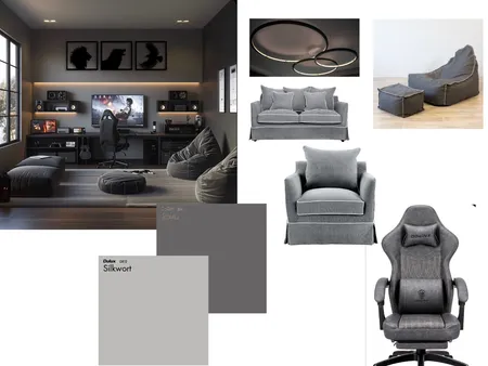 gaming room Interior Design Mood Board by Myer on Style Sourcebook
