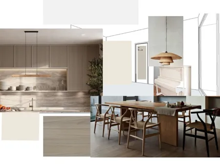 Кухня Джапанди Interior Design Mood Board by Поденок on Style Sourcebook