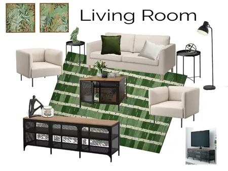 Lower Level Living Room Option 2 Interior Design Mood Board by Kylie W on Style Sourcebook