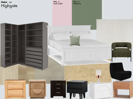 Bedroom Interior Design Mood Board by Halls on Style Sourcebook