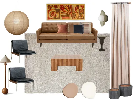 Luke Living B Interior Design Mood Board by kin.field design on Style Sourcebook