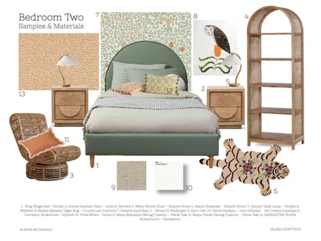 Bedroom 2A Interior Design Mood Board by Alimac5470 on Style Sourcebook