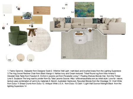 Living room, Teeuwen Interior Design Mood Board by Catharina Storer on Style Sourcebook